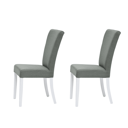 Conjunto de 2 cadeiras de jantar BRIGHTON cor verde Conjunto de 2 cadeiras de jantar BRIGHTON cor verde
