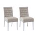 Pack de 2 sillas de comedor ALISSA Pack de 2 sillas de comedor ALISSA Beige