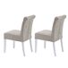 Pack de 2 sillas de comedor ALISSA Pack de 2 sillas de comedor ALISSA Beige