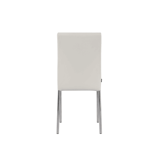 Conjunto de 4 cadeiras de cozinha ELEGANCE branca