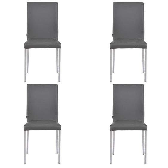 Pack de 4 sillas de cocina ELEGANCE 