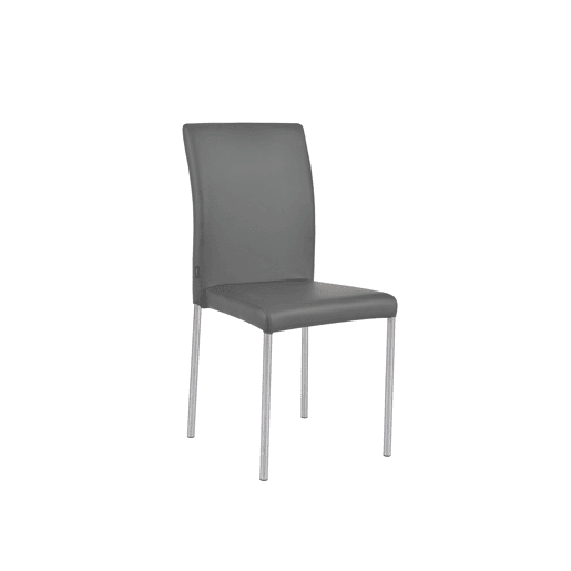Conjunto de 4 cadeiras de cozinha ELEGANCE cinza
