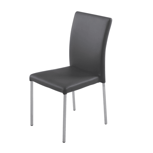 Conjunto de 4 cadeiras de cozinha ELEGANCE cinza Conjunto de 4 cadeiras de cozinha ELEGANCE cinza