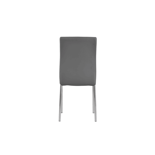 Conjunto de 4 cadeiras de cozinha ELEGANCE cinza