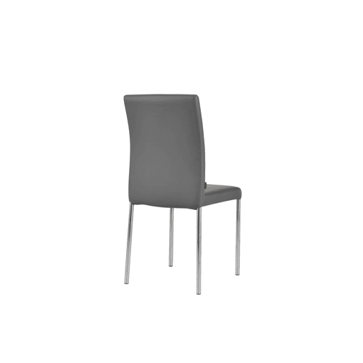 Conjunto de 4 cadeiras de cozinha ELEGANCE cinza