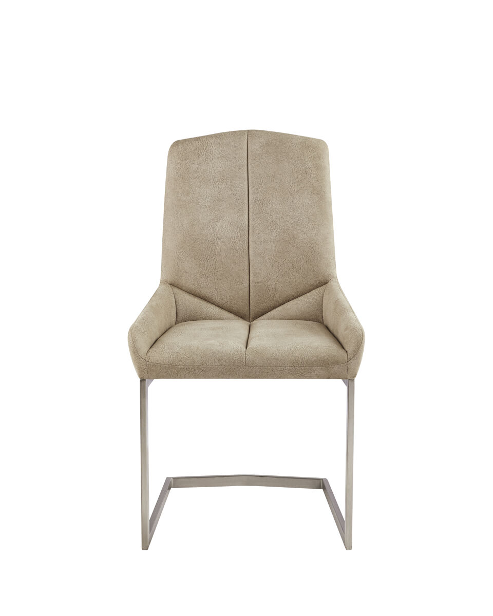 Pack de 2 sillas de comedor MILENIUM color arena