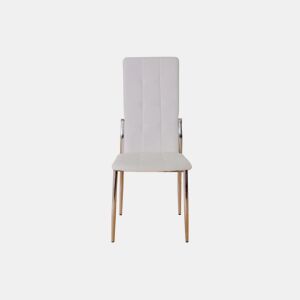 Conjunto de 4 cadeiras de jantar BELLA cor branco