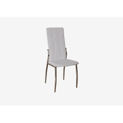 Conjunto de 4 cadeiras de jantar BELLA cor branco