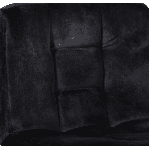 Conjunto de 2 bancos ajustáveis VELVET preto