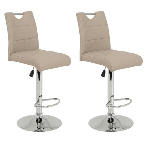 Conjunto de 2 bancos ajustáveis ELEGANCE Cappucino Conjunto de 2 bancos ajustáveis ELEGANCE Cappucino