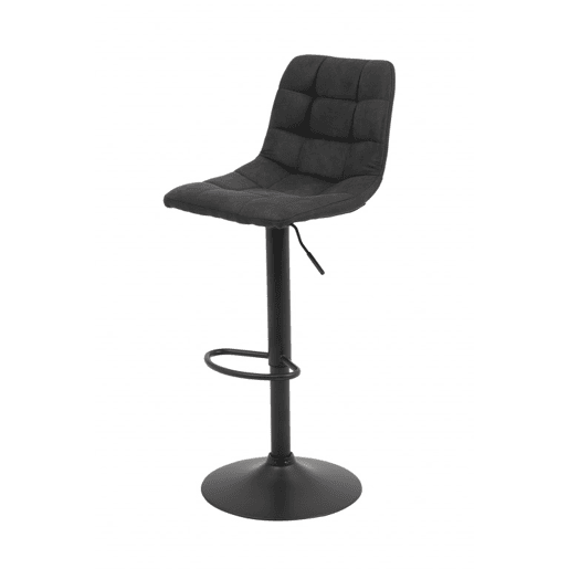 Conjunto de 2 bancos ajustáveis BLACK YVETTE antracita