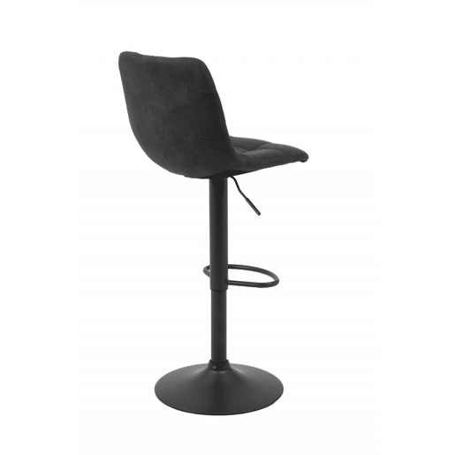 Conjunto de 2 bancos ajustáveis BLACK YVETTE antracita