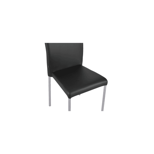 Conjunto de 4 cadeiras de cozinha ELEGANCE preto