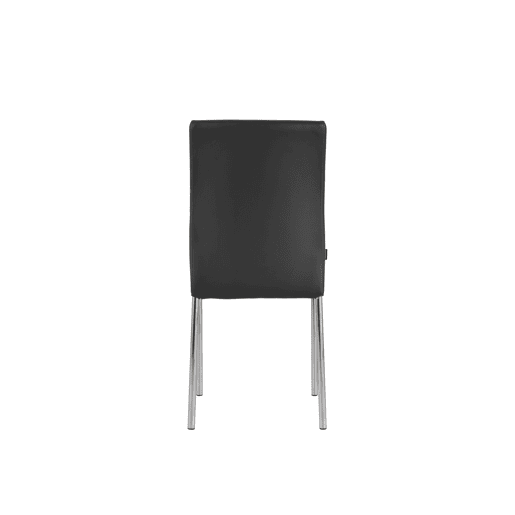 Conjunto de 4 cadeiras de cozinha ELEGANCE preto