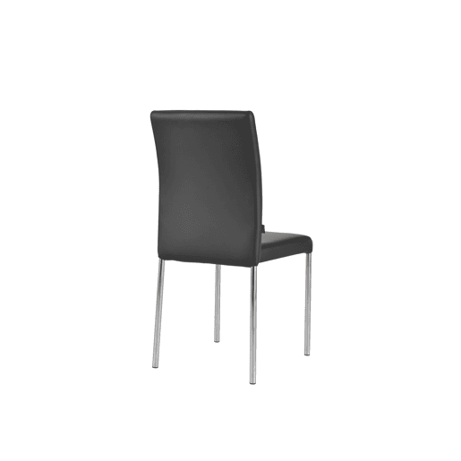 Conjunto de 4 cadeiras de cozinha ELEGANCE preto