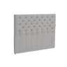 Cabeceira 150x120cm tecido cinza claro VITORIA MOLAFLEX