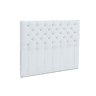 Cabeceira 90X120cm semipele branca VITORIA MOLAFLEX