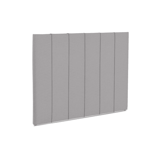 Cabeceira 140x125cm tecido cinza claro DECO MOLAFLEX