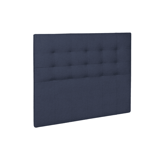 Cabeceira 250x125cm tecido azul marinho ELITE MOLAFLEX