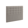 Cabeceira 300X125cm tecido rustic bege ELITE MOLAFLEX