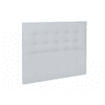 Cabeceira 90X125cm semipele branca ELITE MOLAFLEX