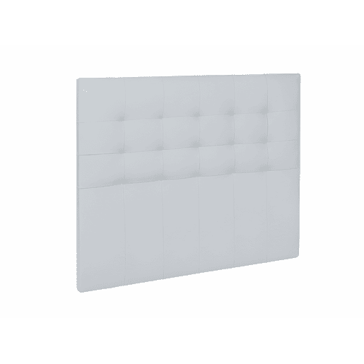 Cabeceira 250X125cm semipele branca ELITE MOLAFLEX