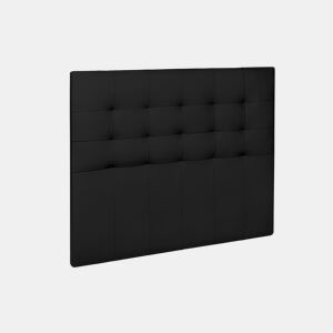 Cabeceira 250X125cm semipele preta ELITE MOLAFLEX