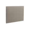 Cabeceira 140x125cm tecido rustic bege LISA MOLAFLEX