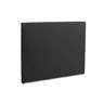 Cabeceira 140x125cm tecido rustic cinza escuro LISA MOLAFLEX