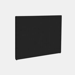 Cabeceira 150x125cm semipele preta LISA MOLAFLEX