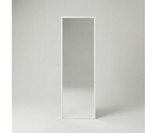 Espejo deco art blanco 38x140cm