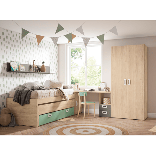 Conjunto de cama MATCHA cor sahara