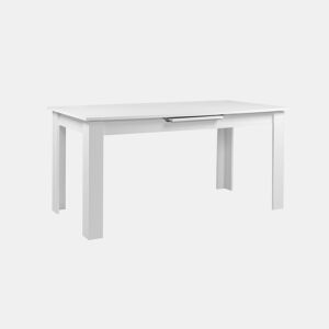 Mesa de jantar extensível branco BIRMINGHAM