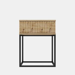Mesa de centro STYLE 40cm uma gaveta em carvalho