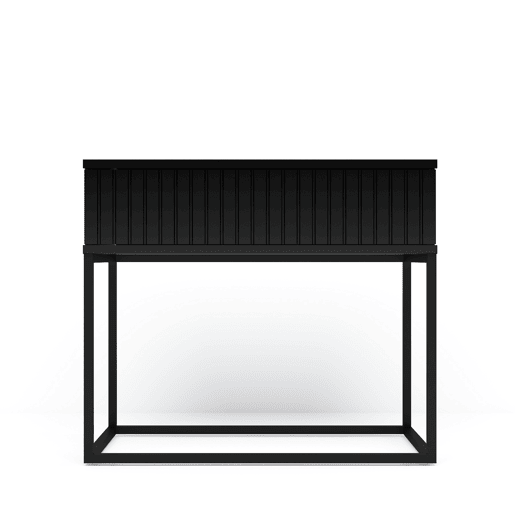 Mesa de centro STYLE 60cm uma gaveta preta Mesa de centro STYLE 60cm uma gaveta preta