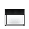 Mesa de centro STYLE 60cm uma gaveta preta