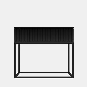 Mesa de centro STYLE 60cm uma gaveta preta