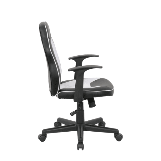 Cadeira gaming PUNCHY cor preto e branco