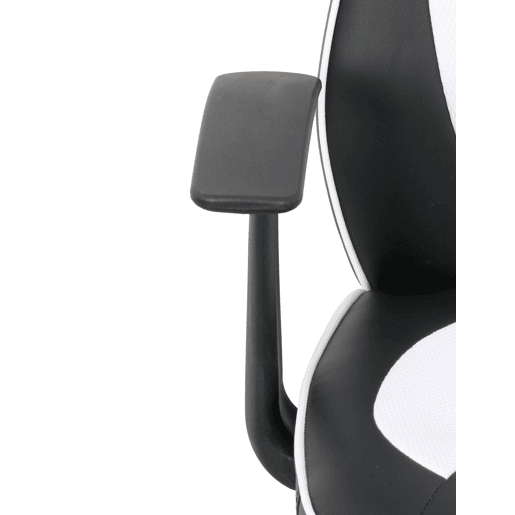 Cadeira gaming PUNCHY cor preto e branco
