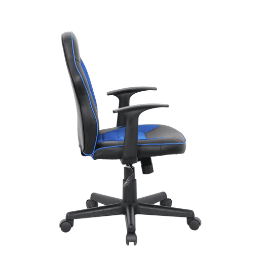 Cadeira gaming PUNCHY cor preto e azul