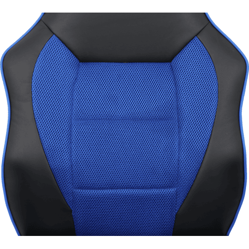 Cadeira gaming PUNCHY cor preto e azul