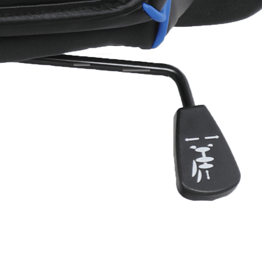 Cadeira gaming PUNCHY cor preto e azul