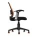 Silla de escritorio MINI color negro y naranja Silla de escritorio MINI color negro y naranja Naranja