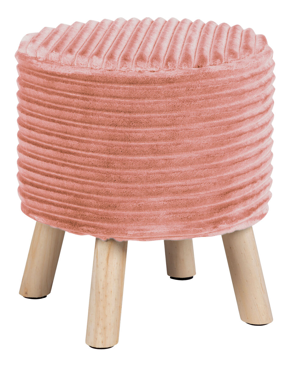 Puff LOUISE redondo 35x40cm