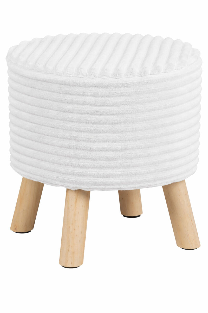 Puff LOUISE redondo 35x40cm