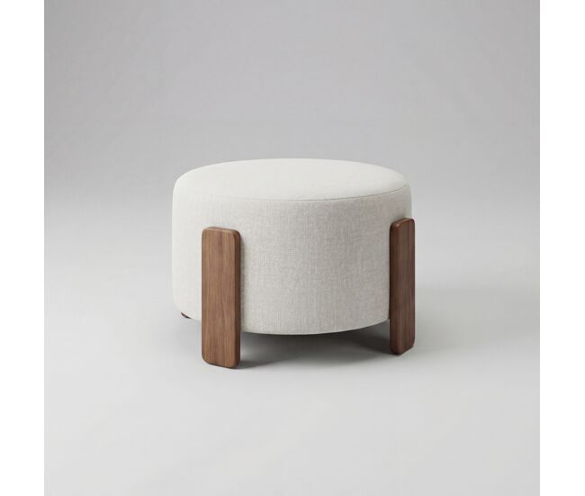 Puff redondo falco 50x36cm color beige