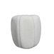 Puff redondo GAEL 42x42cm color blanco Puff redondo GAEL 42x42cm color blanco Beige