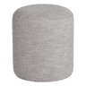 Puff redondo KATO 40x35cm cor cinza claro