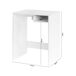 Mesa escritorio LUPYN con 1 hueco blanco Mesa escritorio LUPYN con 1 hueco blanco Blanco