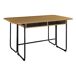 Mesa escritorio MOLY color roble y negro Mesa escritorio MOLY color roble y negro Madera